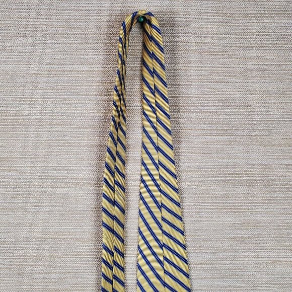 Brooks Brothers Mens Tie Striped USA Corporate Classicore Preppy Normcore - Picture 13 of 13